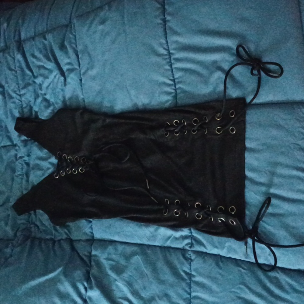 Little black mini dress